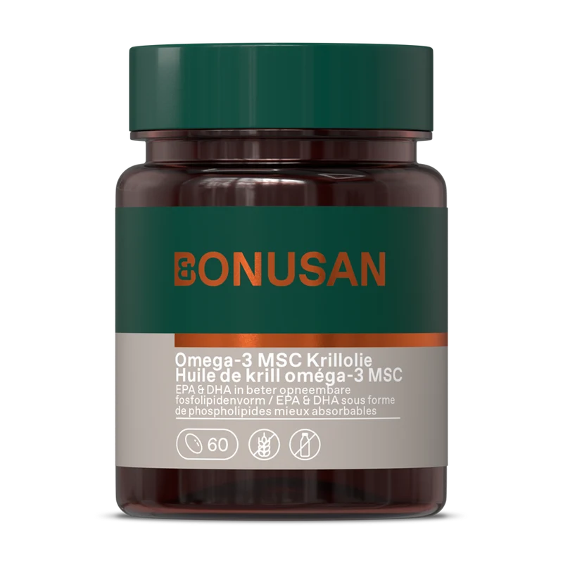 Bonusan Omega-3 MSC Krillolie 60 softgels