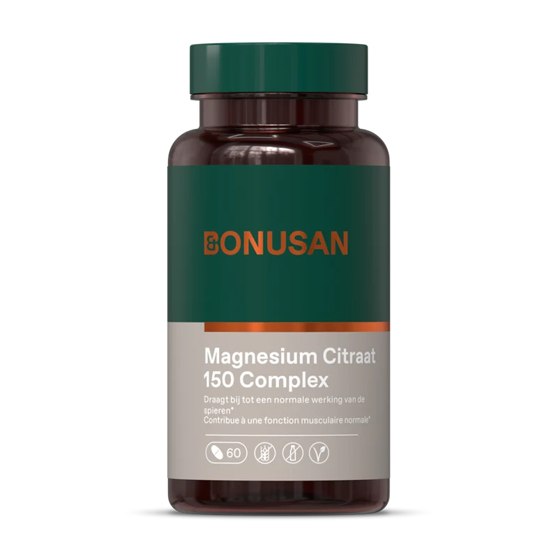 Bonusan Magnesium Citraat 150 Mg Plus BE 60 tb