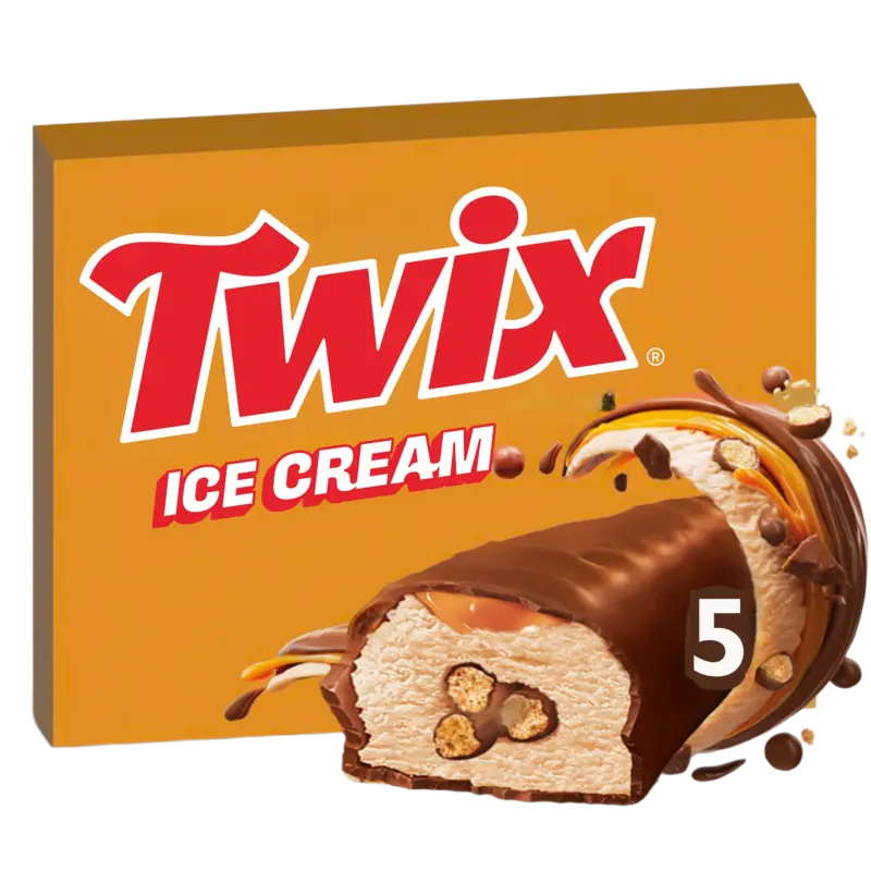 Twix Karamel cookie ice bar