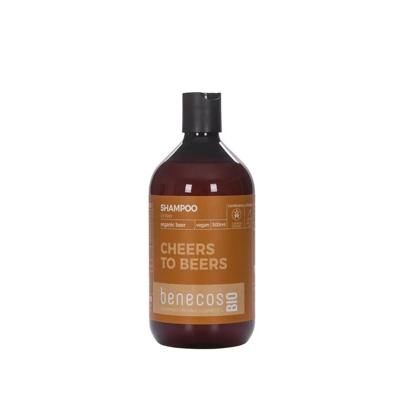 Benecos Bio Shampoo Unisex Organic Beer Cheers To Beers 500 ml