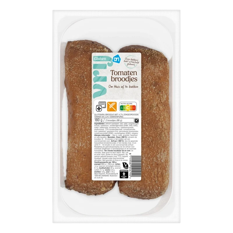 Glutenvrij Tomaten broodjes