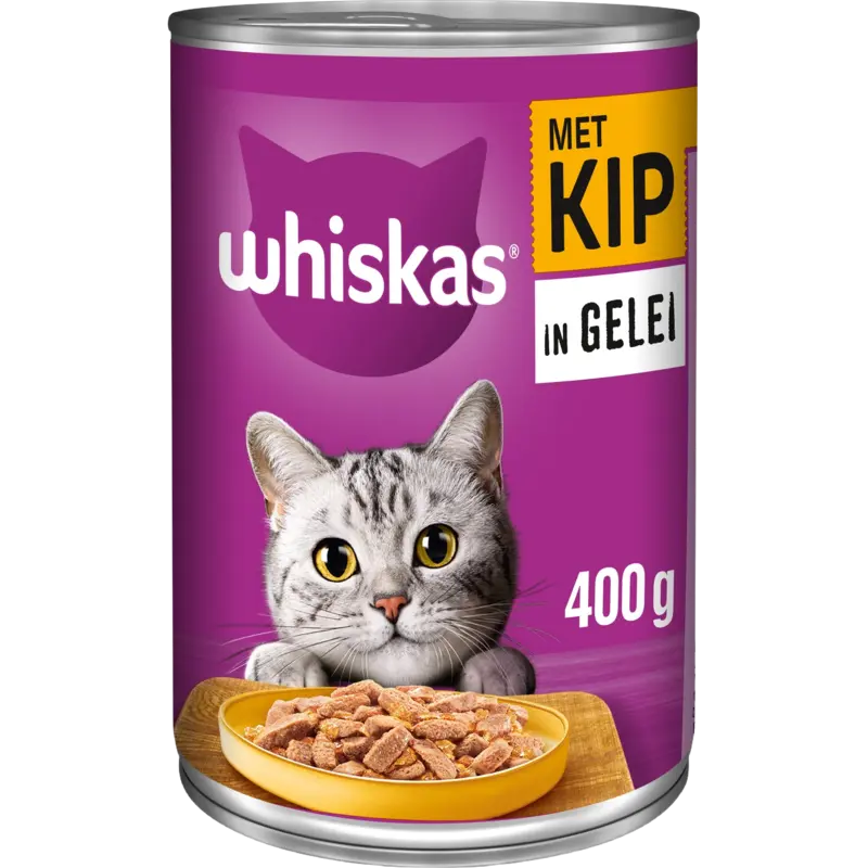 Whiskas Adult 1+ jaar kip in gelei