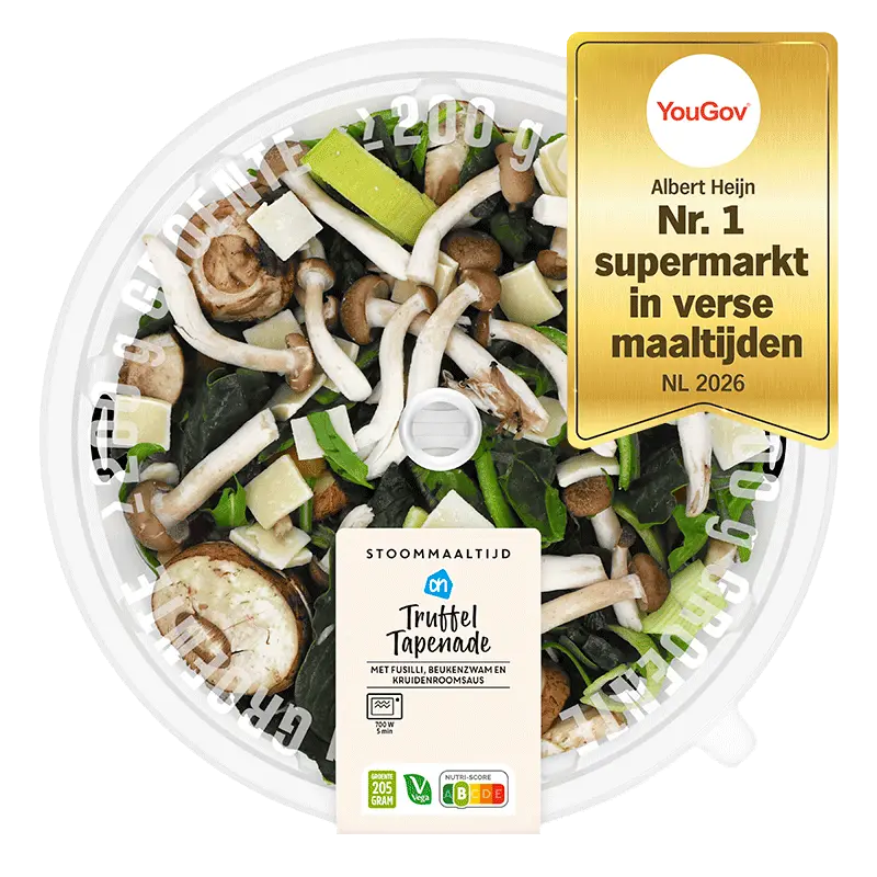 Stoommaaltijd truffel tapenade