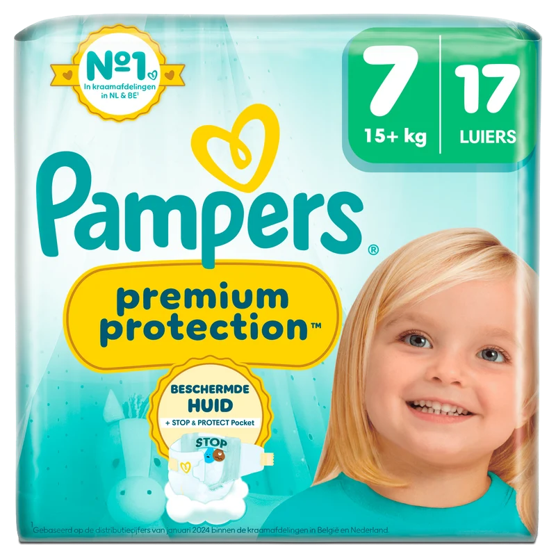 Pampers Premium Protection maat 7