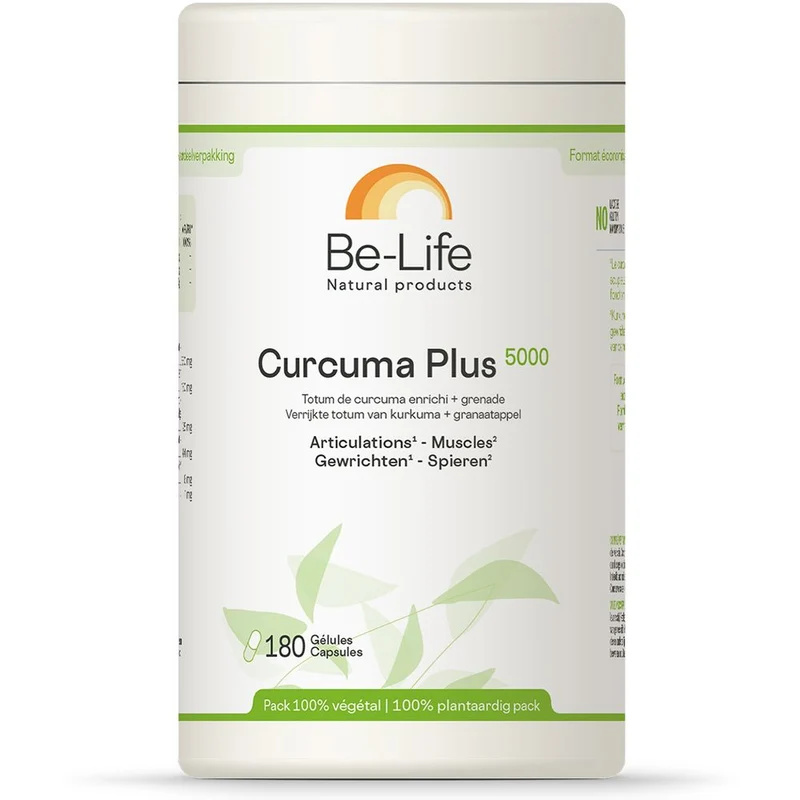 Be-Life Curcuma Plus 5000 Capsules 180 cp
