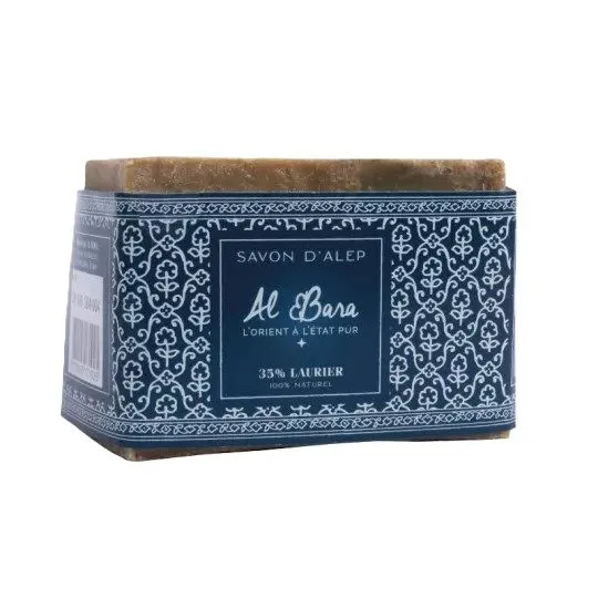 Al Bara Aleppo Zeep Olijfolie & 35% Laurierbesolie 200 gram