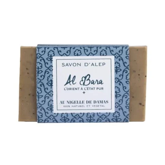 Al Bara Aleppo Scrubzeep Pure Olijfolie & Zwarte Komijn 150 gram