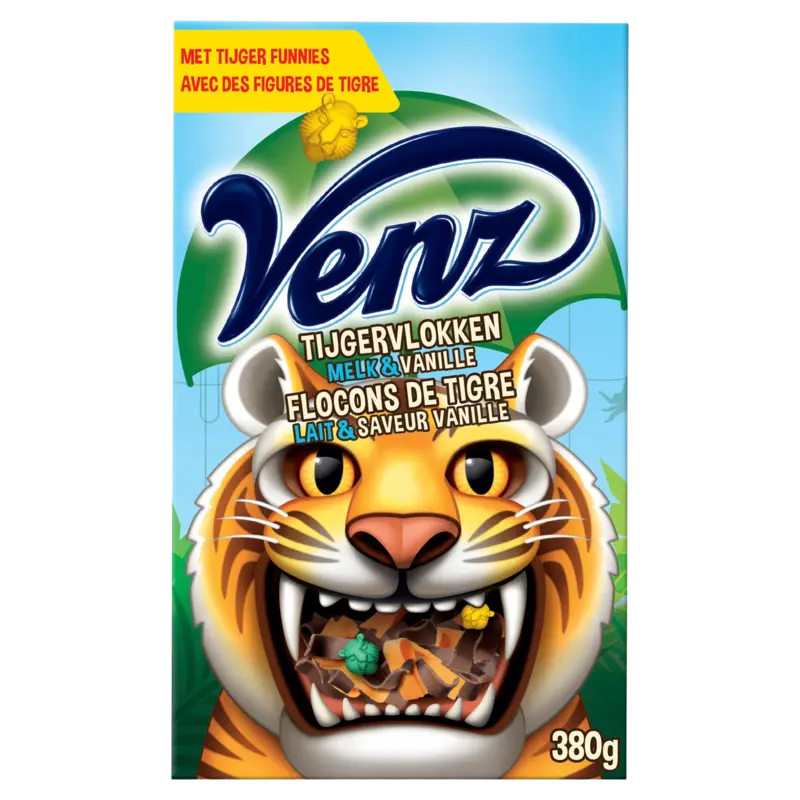 Venz Tijgervlokken melk & vanille