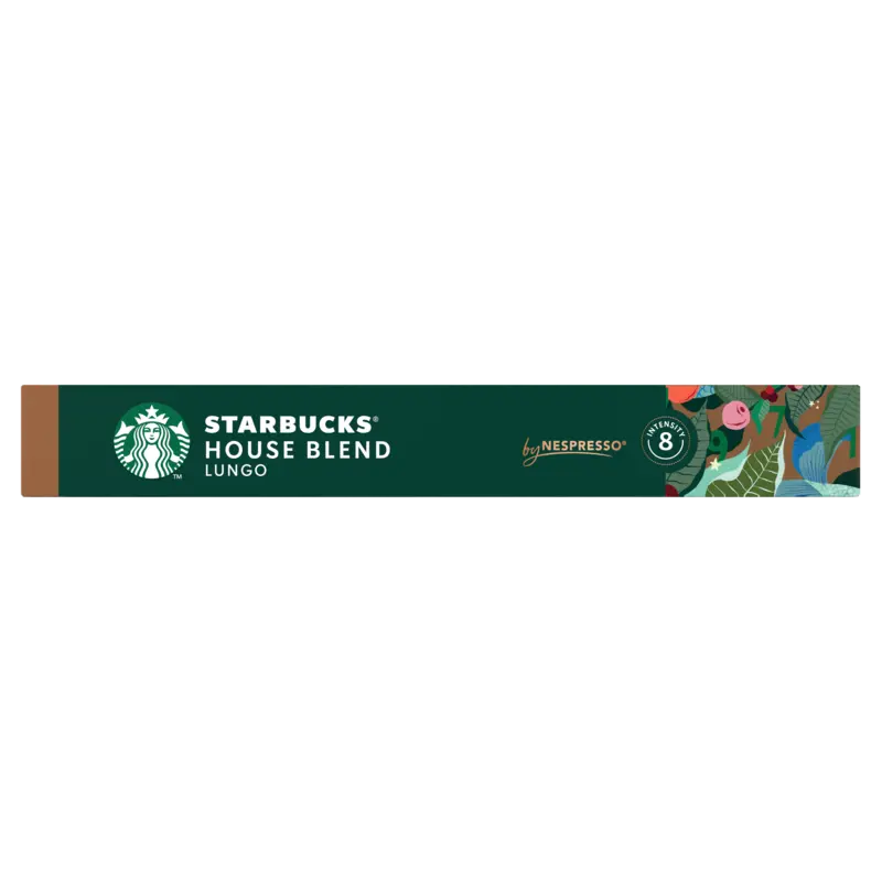 Starbucks Nespresso house blend lungo capsules