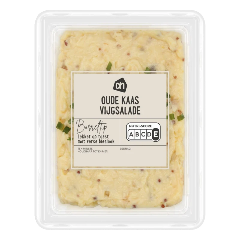 Oude kaas & vijg salade