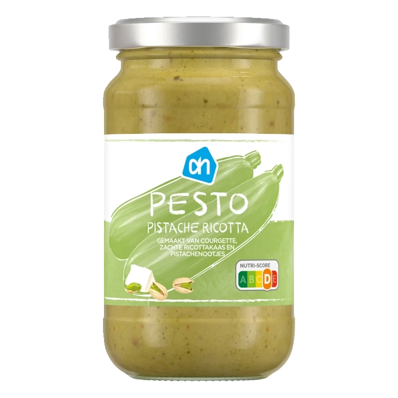 Pesto ricotta pistache