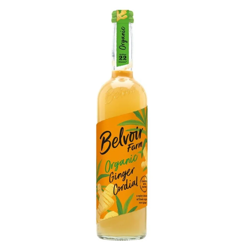 Belvoir Fruit Farms Gember Siroop Biologisch 500 ml