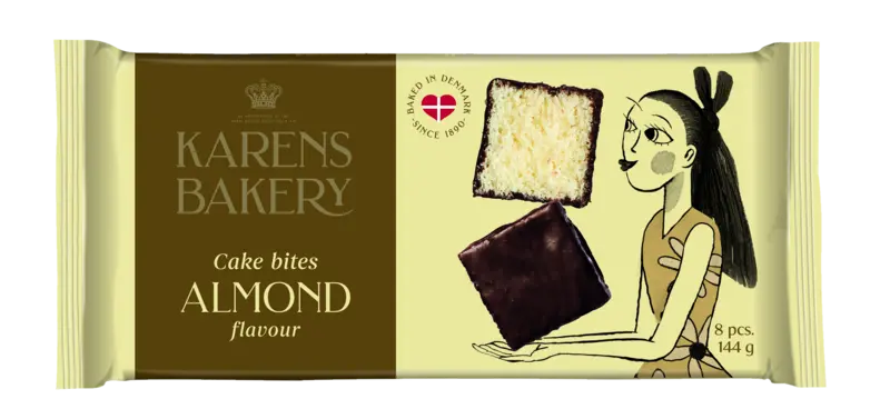 Karens Bakery Cake bites almond flavour