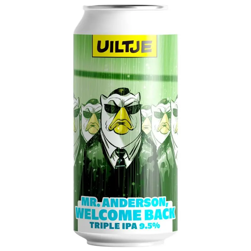 Uiltje Brewing Mr. Anderson welcome back IPA