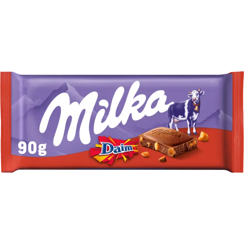 Milka Chocoladereep Daim