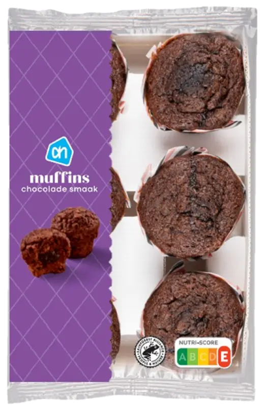 Mini muffins chocolade smaak