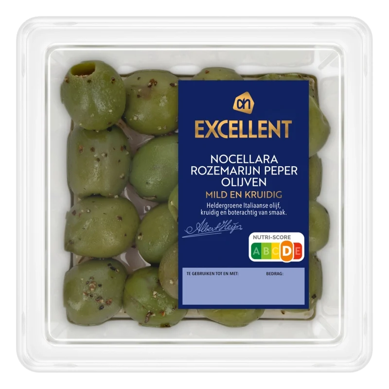 Excellent Nocellara rozemarijn peper olijven