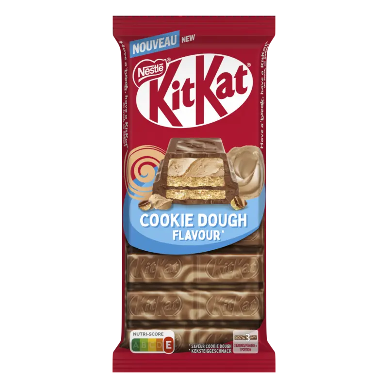 Kitkat Melkchocoladereep cookie dough
