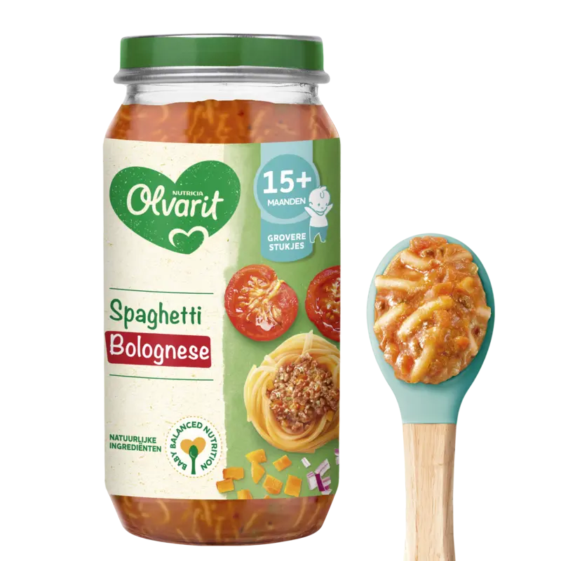 Olvarit Spaghetti bolognese 15m+