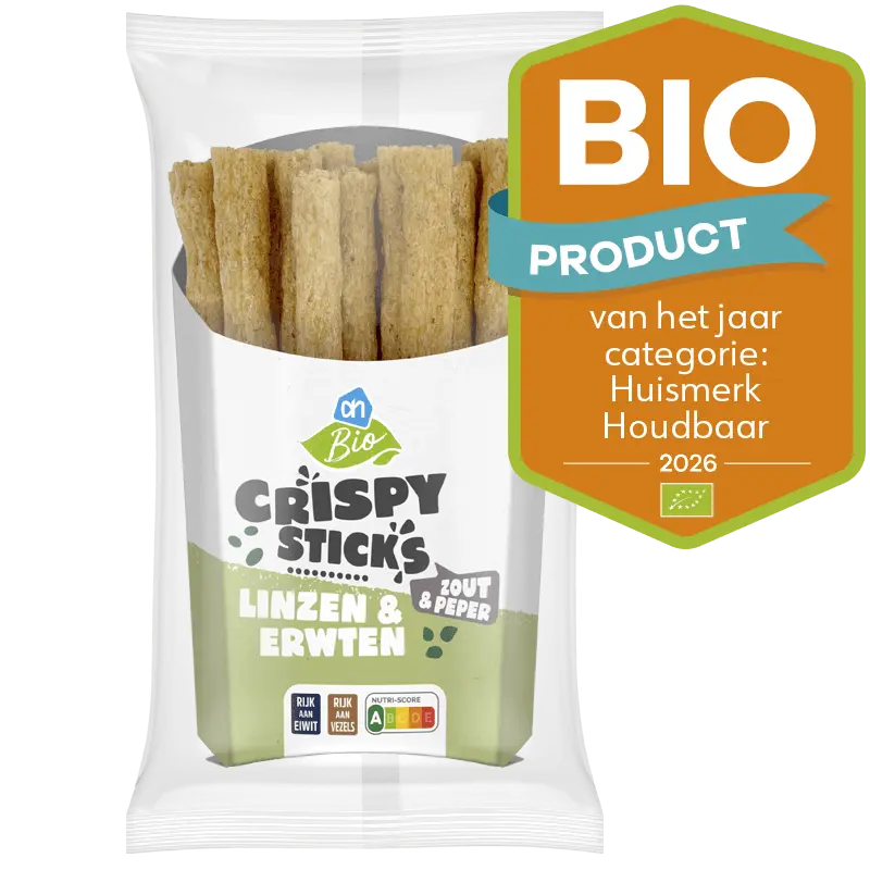 Biologisch Peulvruchtensticks zout & peper