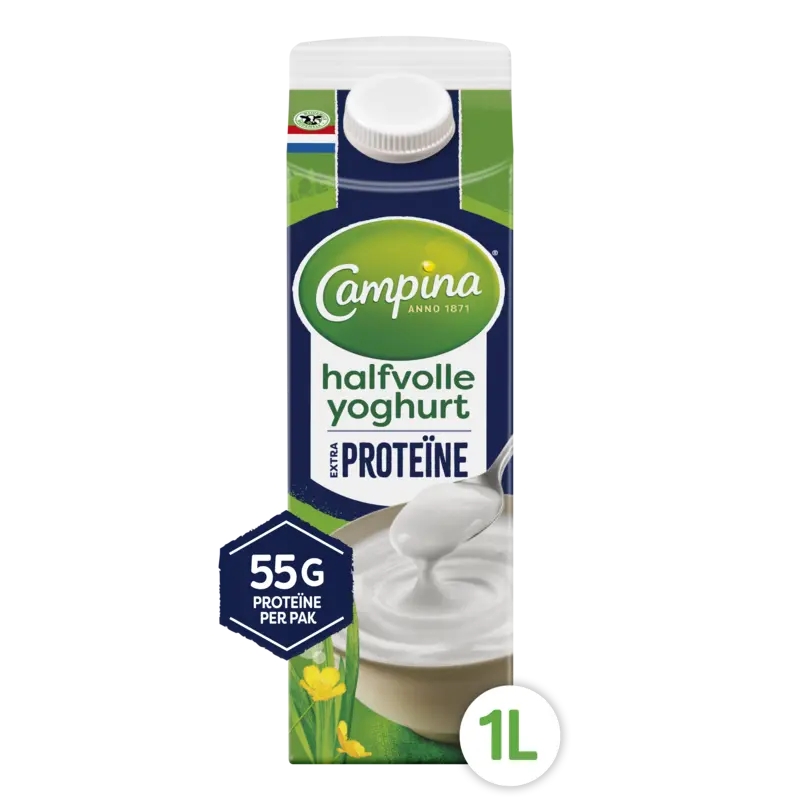 Campina Halfvolle yoghurt extra proteine