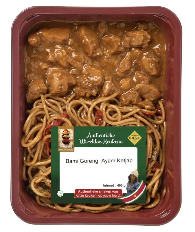 Warung Bami goreng ayam ketjap