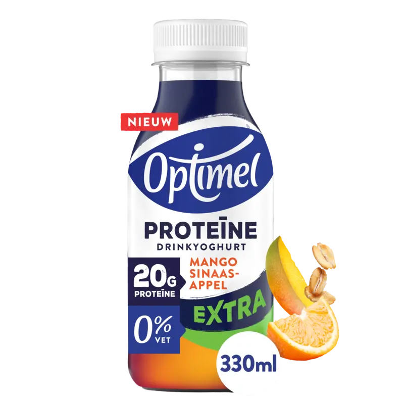 Optimel Proteine extra mango sinaasappel