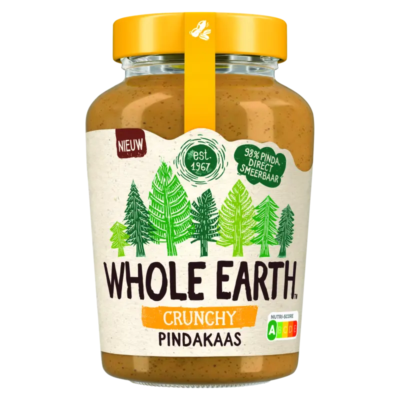 Whole earth Crunchy pindakaas