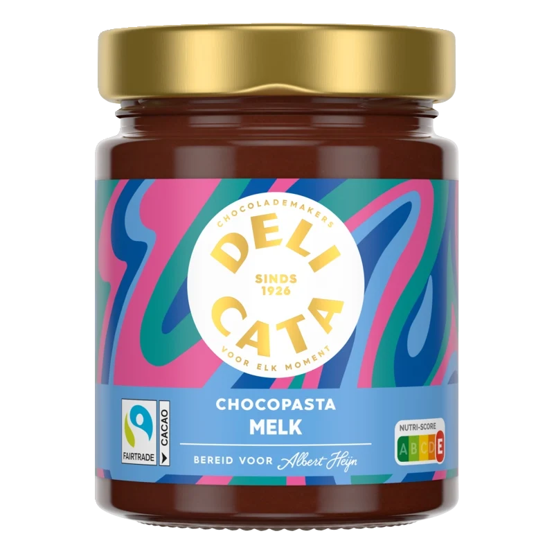 Delicata Chocoladepasta melk chocola