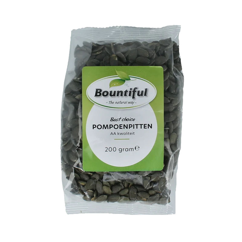 Bountiful Pompoenpitten klasse AA 200 gram