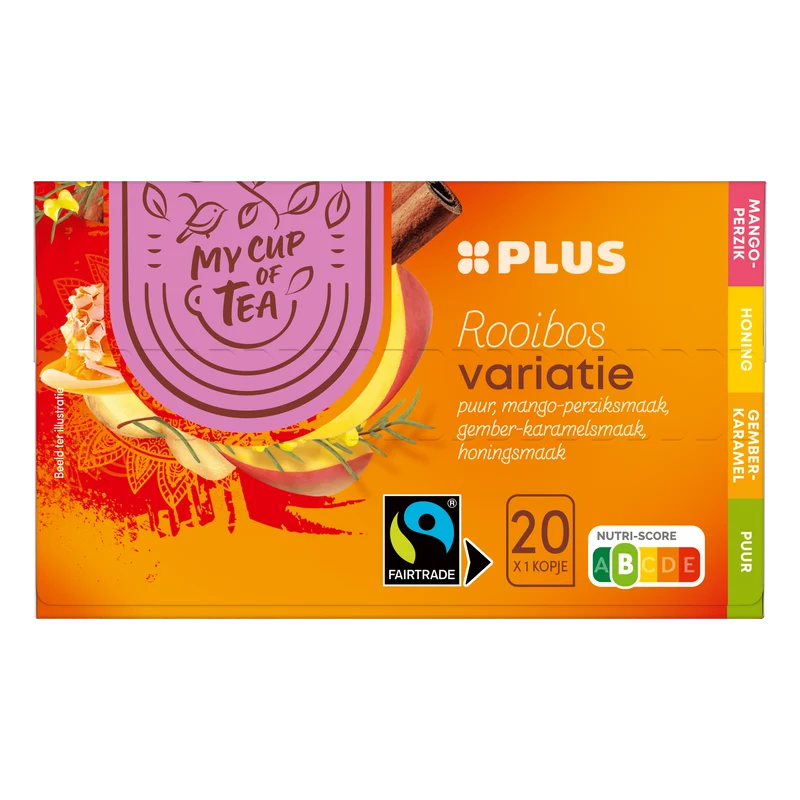Rooibos thee variatie mix 1.5g