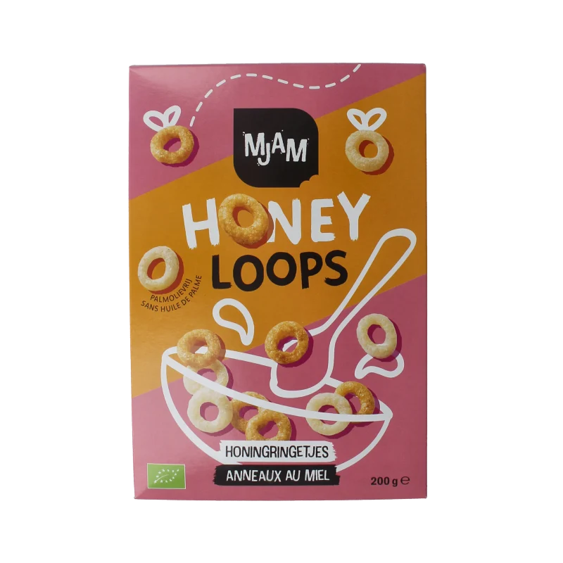 Mjam Honey loops bio 200 gram