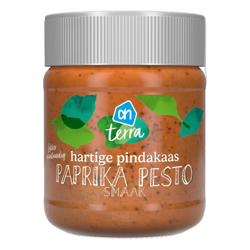 Terra Hartige pindakaas paprika-pesto smaak