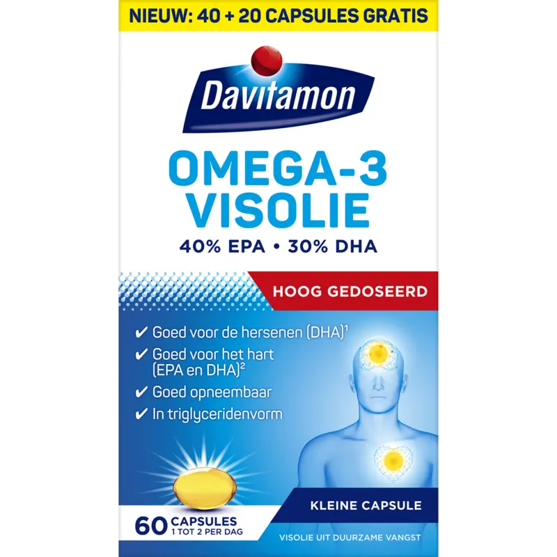 Davitamon Omega 3 visolie capsules