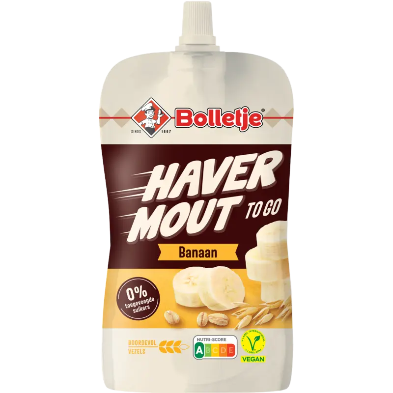 Bolletje Havermout to-go banaan