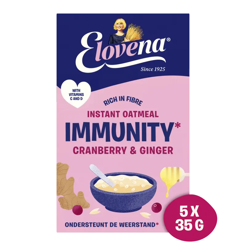 Elovena Instant oatmeal immunity