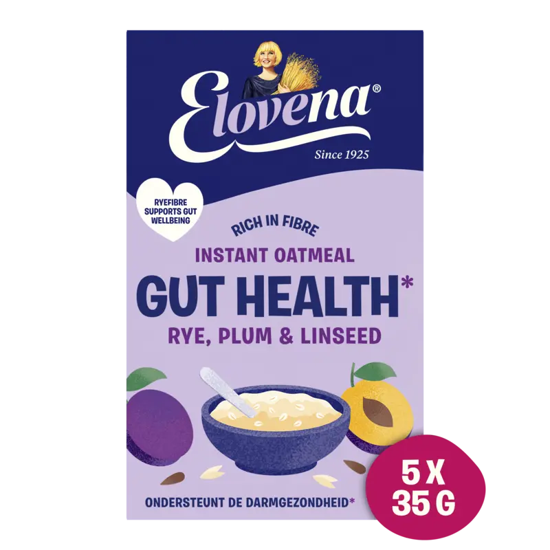 Elovena Instant oatmeal gut health