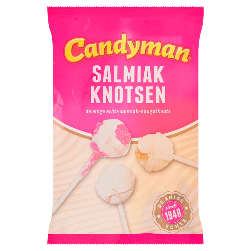 Candyman Salmiak knotsen