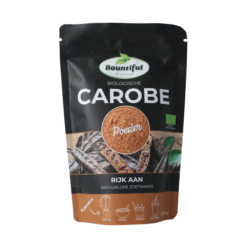 Bountiful Carobe poeder bio 200 gram