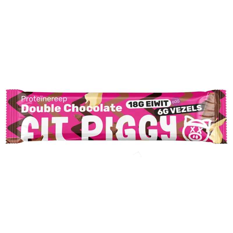 Fit Piggy Proteïnereep double chocolate