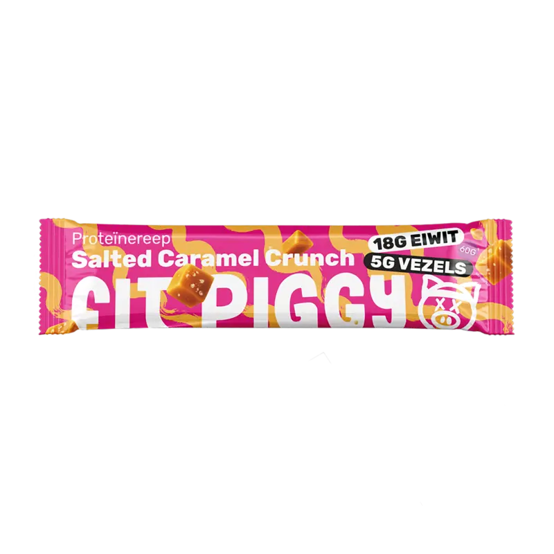 Fit Piggy Proteïnereep salted caramel crunch
