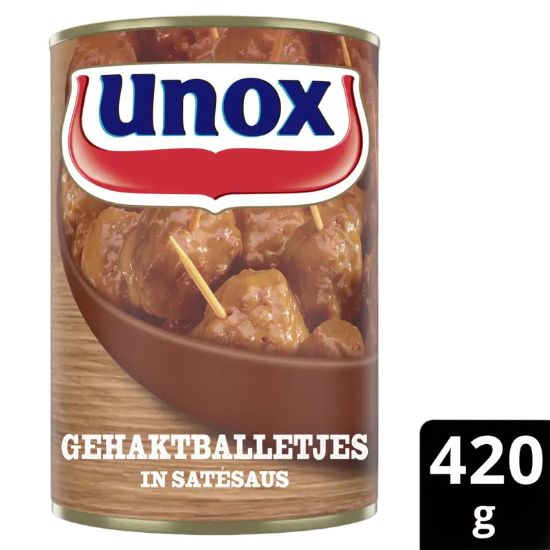 Unox Snackballetjes in satesaus
