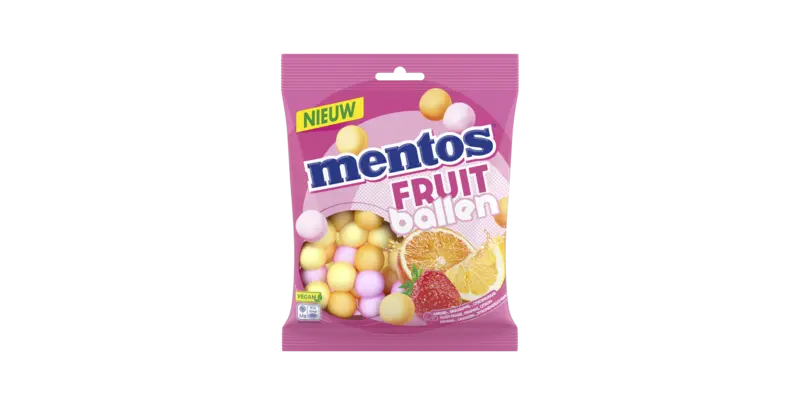 Mentos Fruitballen