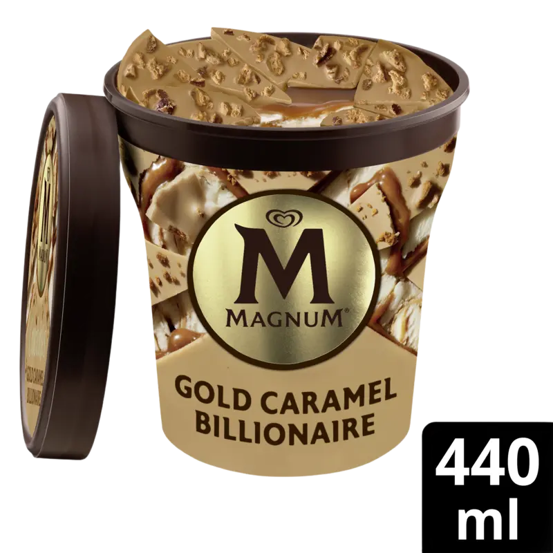 Magnum Double gold caramel billionaire