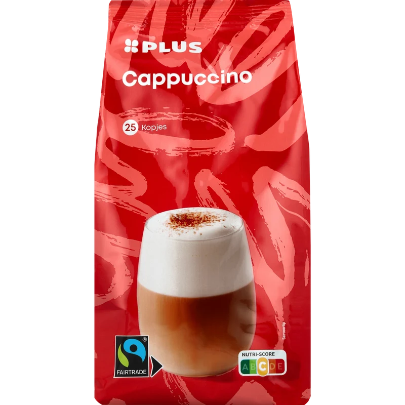 Cappuccino oploskoffie Fairtrade