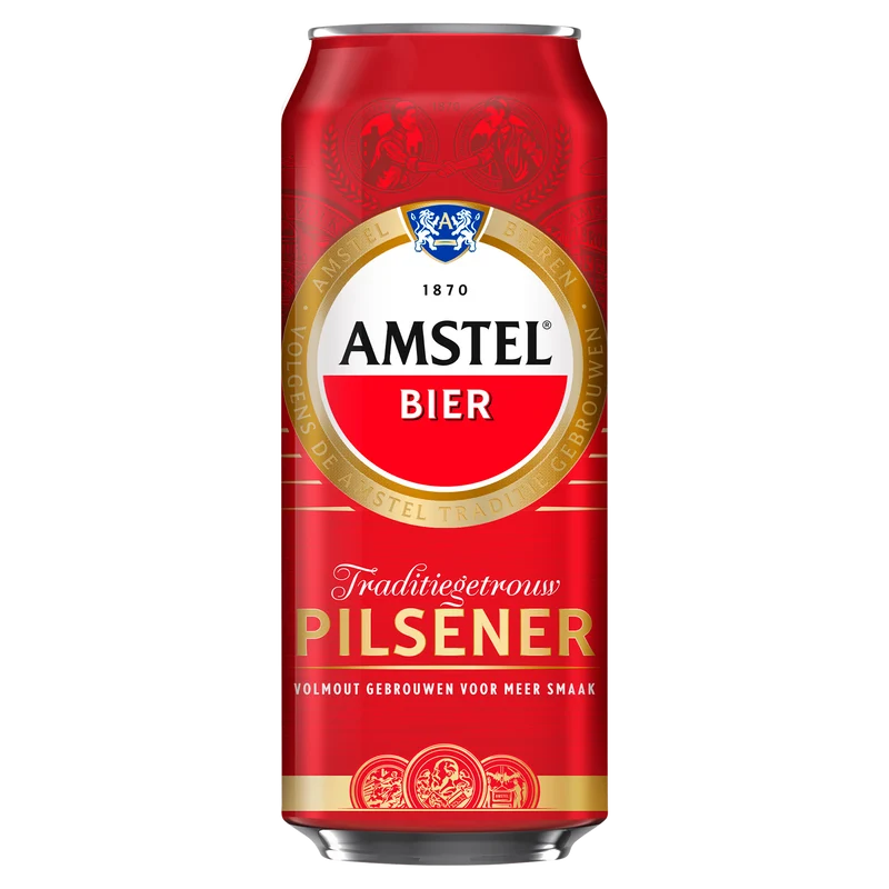 Amstel Pilsener bier blik