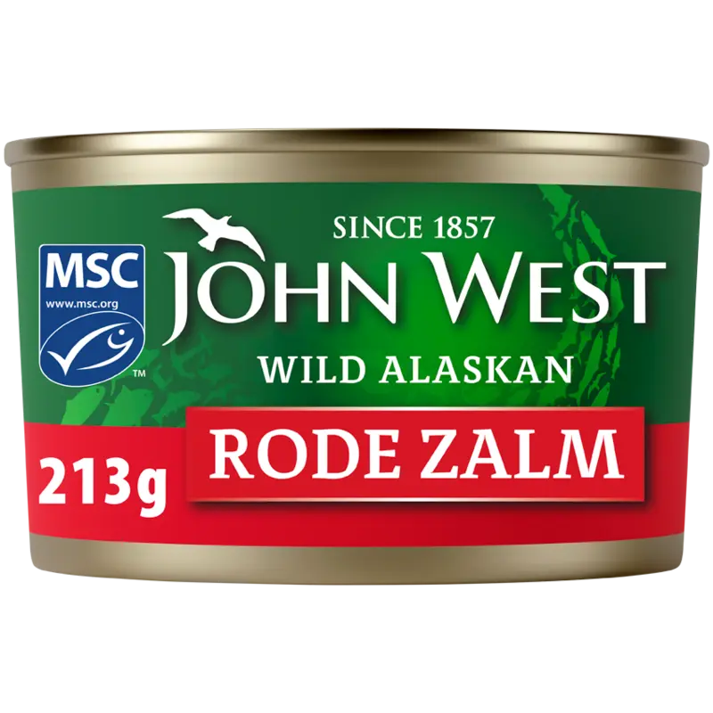 John West Wilde rode zalm