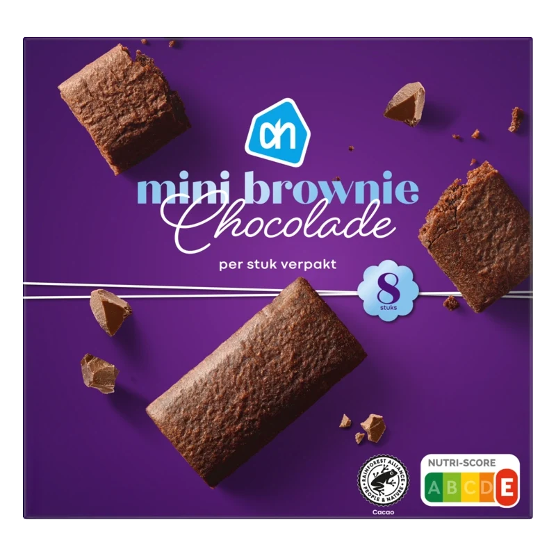 Mini brownie chocolade