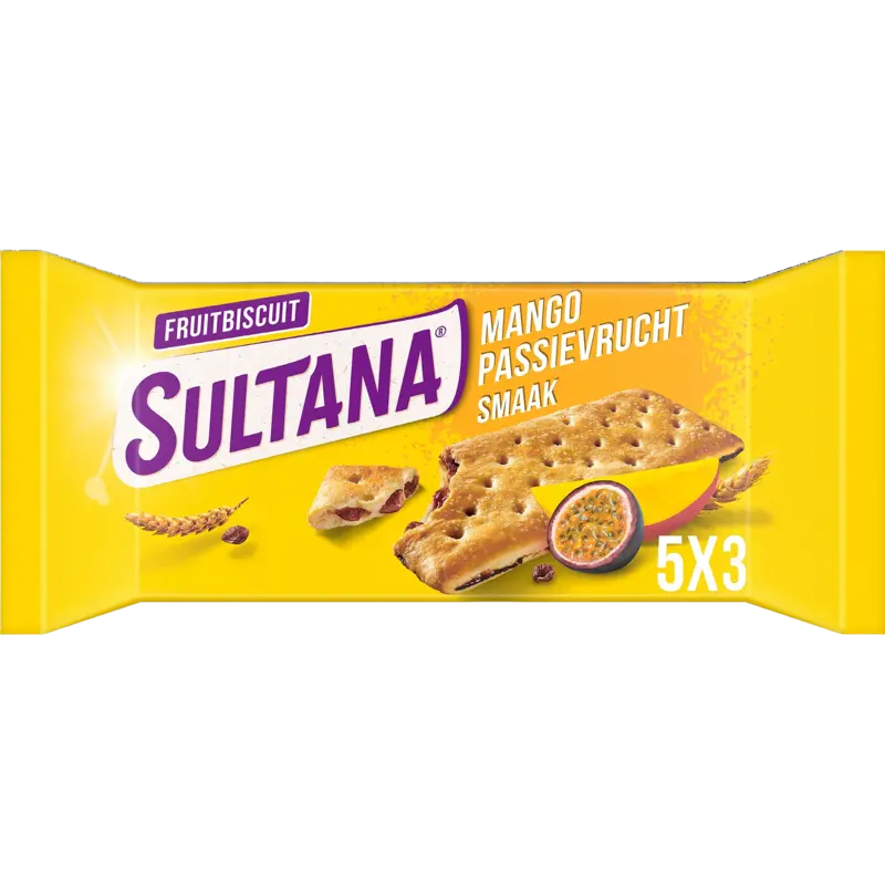 Sultana Fruitbiscuits passievrucht