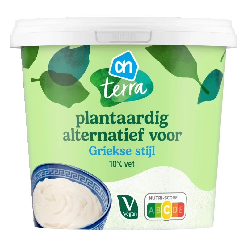 Terra Plantaardig alternatief voor Griekse